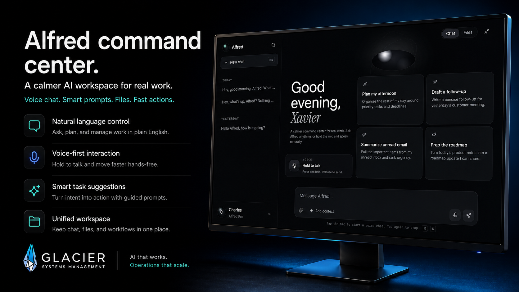 Greg command center