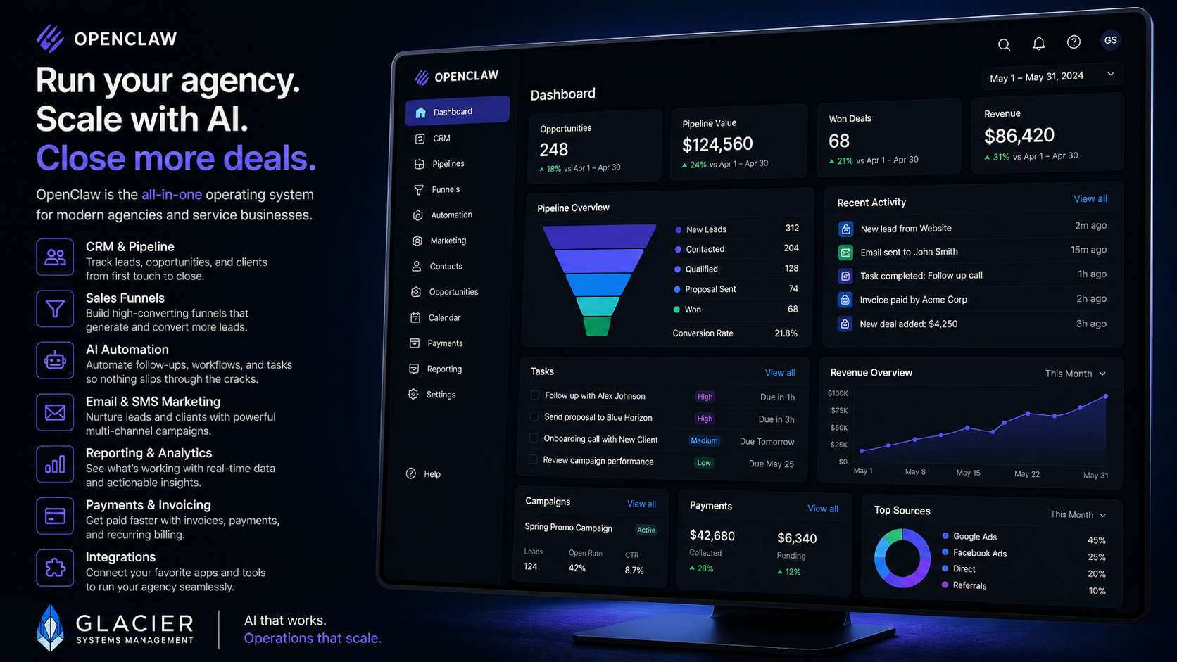 OpenClaw agency OS