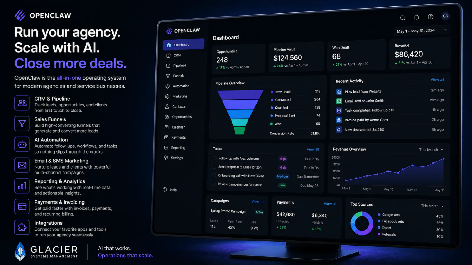 OpenClaw agency OS